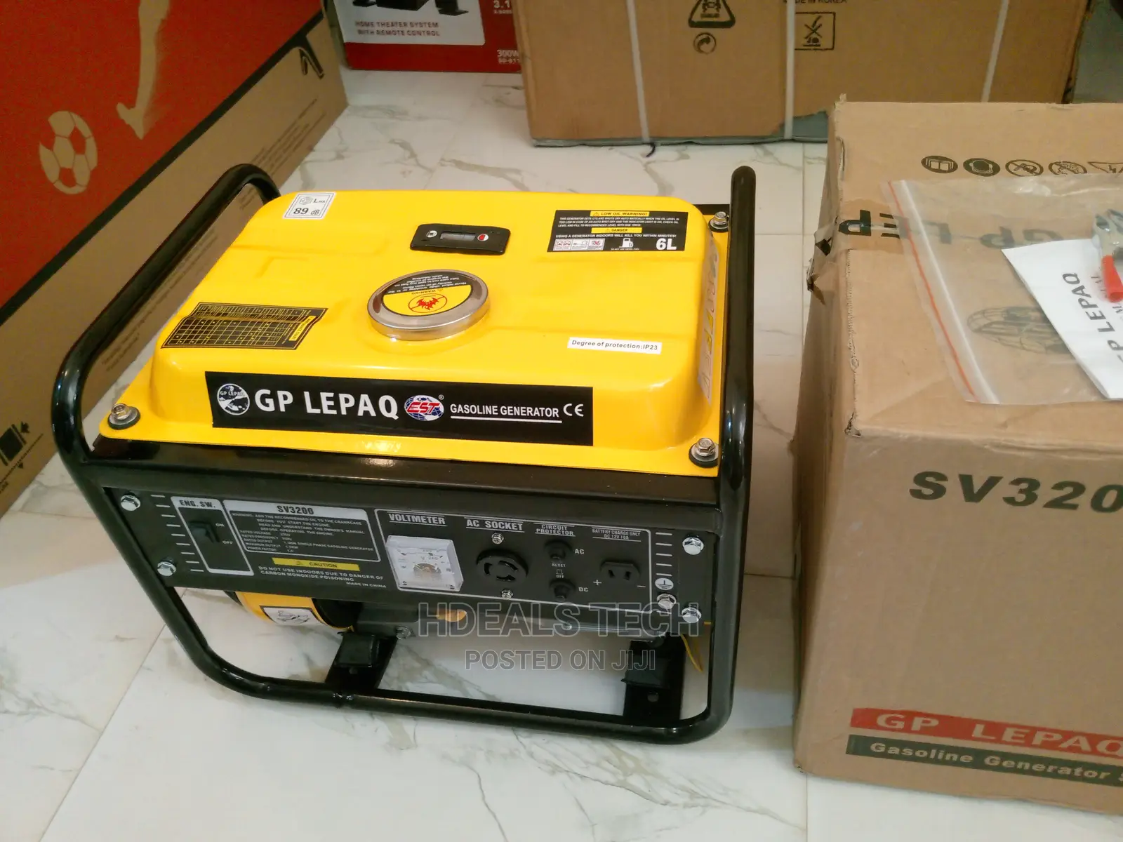 Brand New GP Lepaq 1.5KVA Maunal Generator [SV3200].