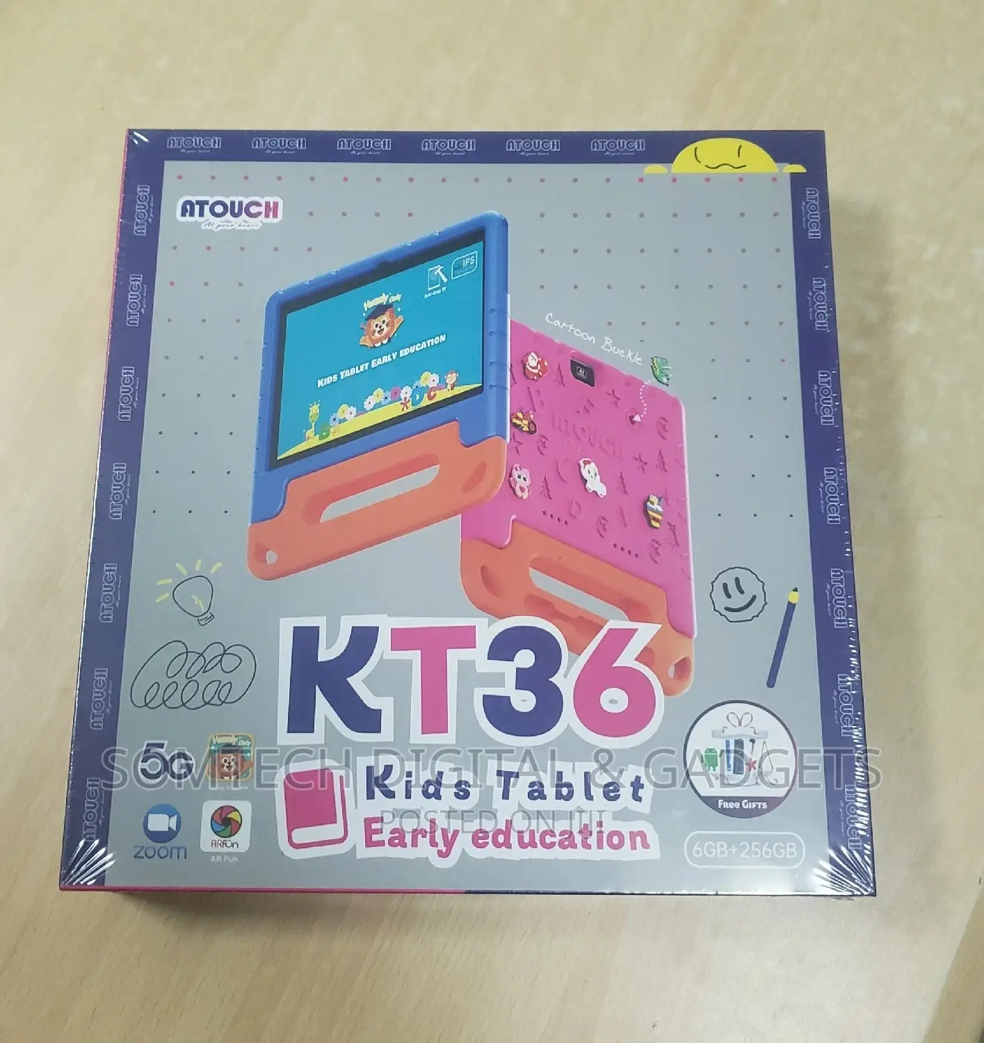Kid's Tablet Atouch Kt36 6gb RAM 256gb Rom