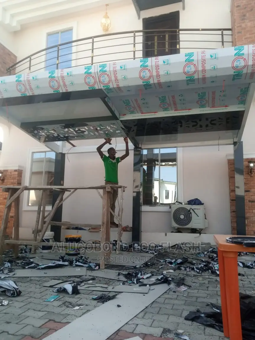 3D Alucobond Panels Carports