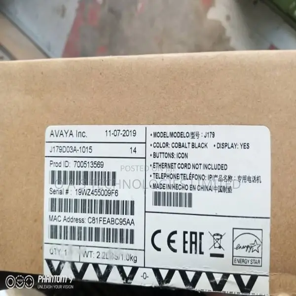 Avaya J179 Sip Ip Desk Phone Poe
