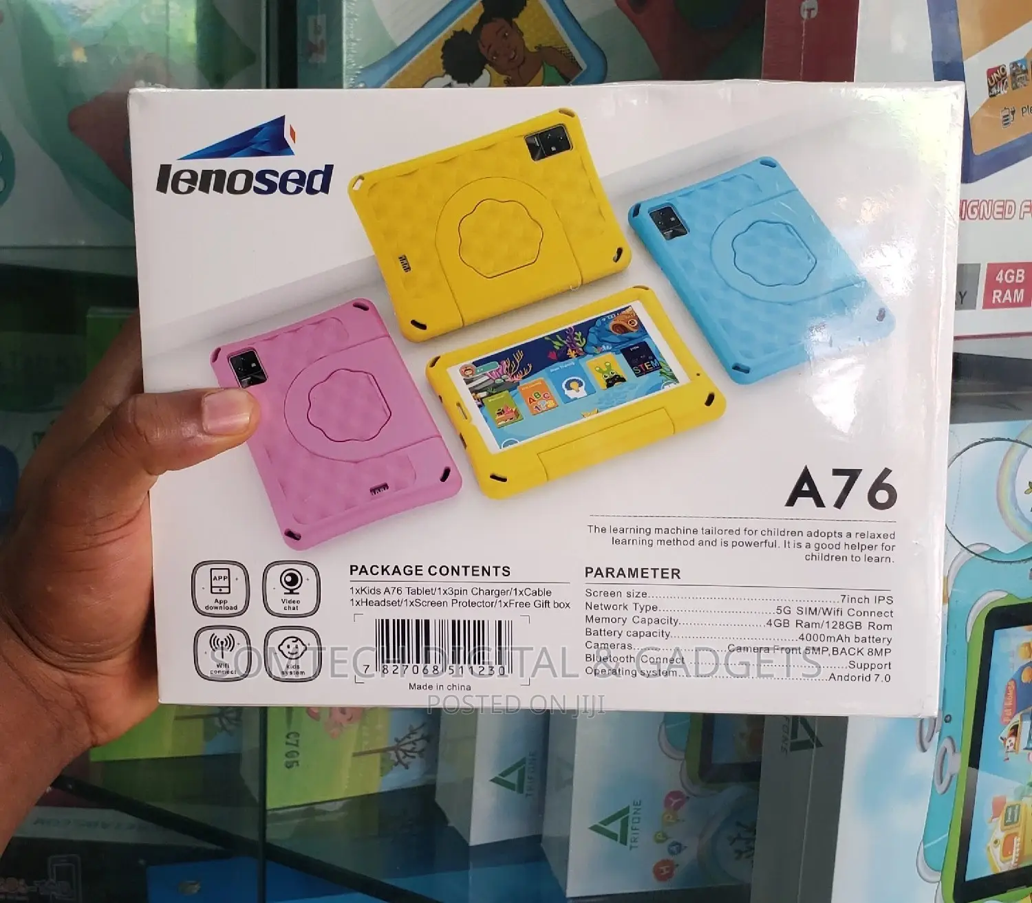 Children's Educational Tablet Lenosed A76 6gb/256gb