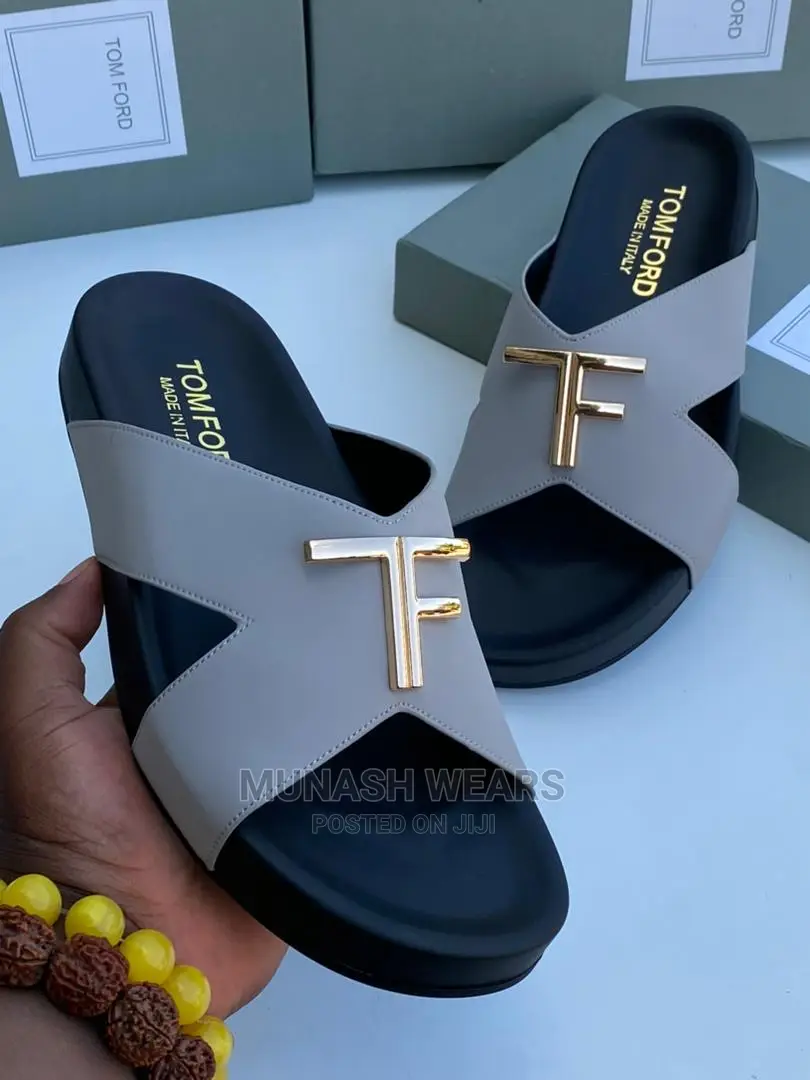 Tom Ford Leather Slipers