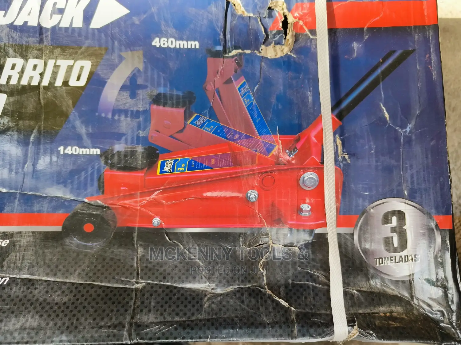 Unic Hydraulic Trolley Floor Jack - 3 Tons