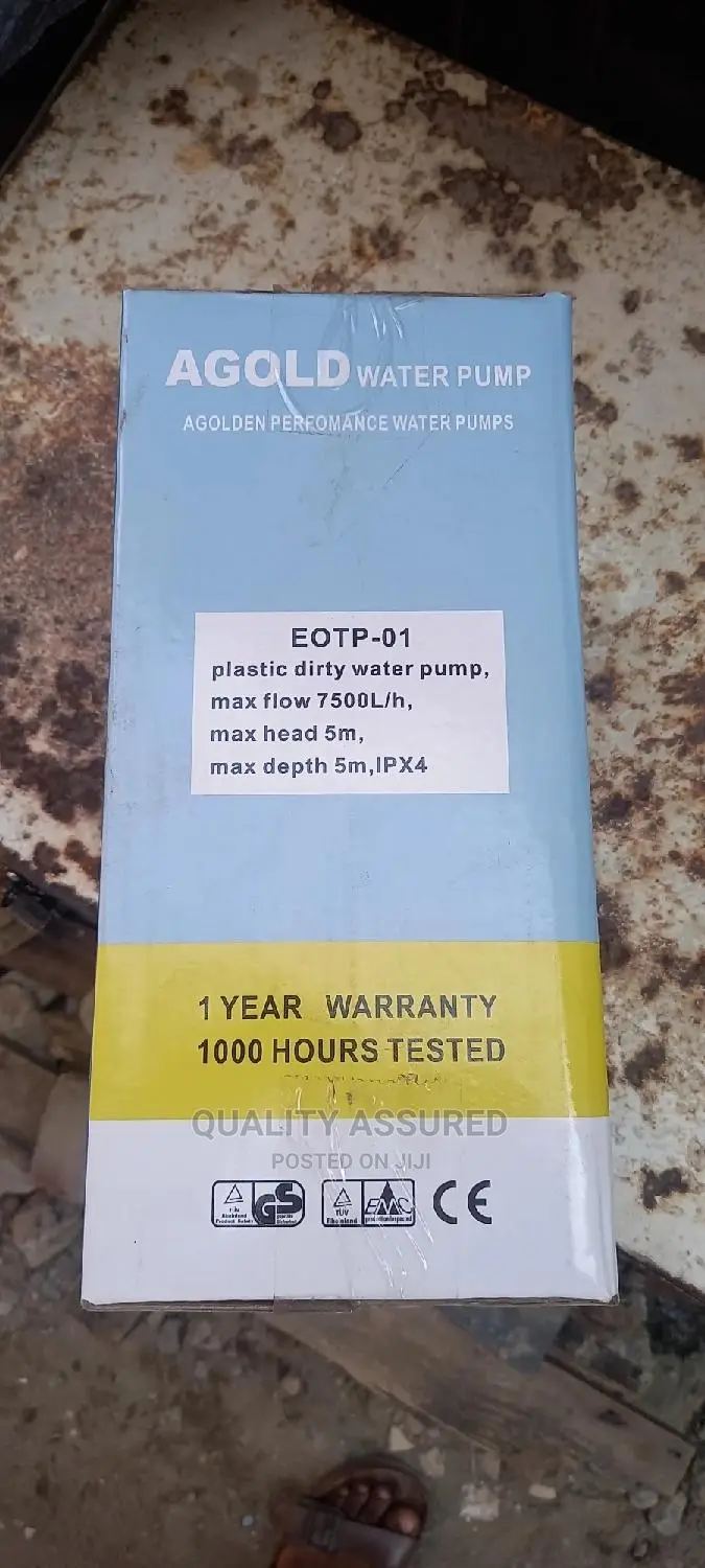 0.75hp Fountain Submersible Pump