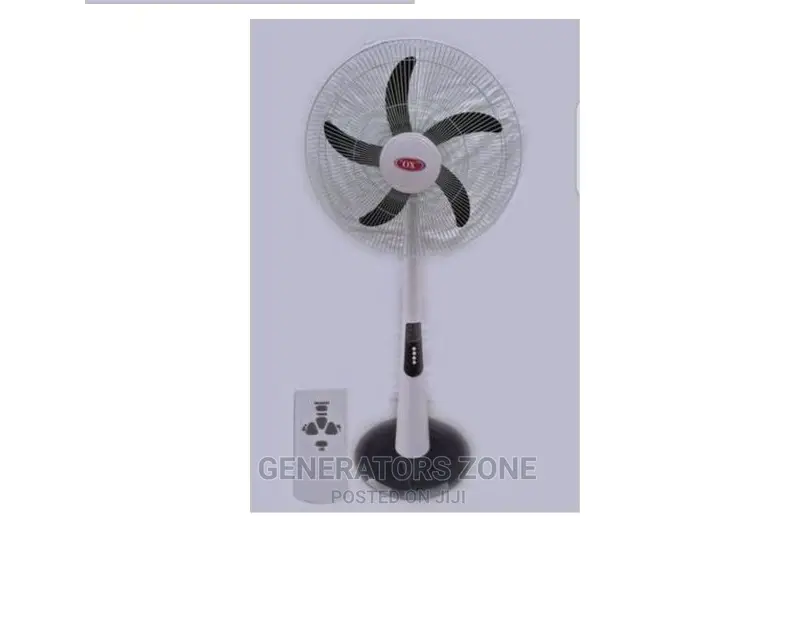 Brand New 18'' OX Rechargeable Standing Fan+Remote Control