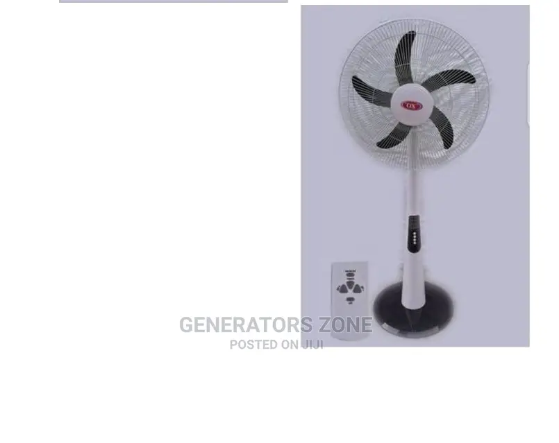 Brand-New OX Rechargeable Standing Fan 18'' With a Remote