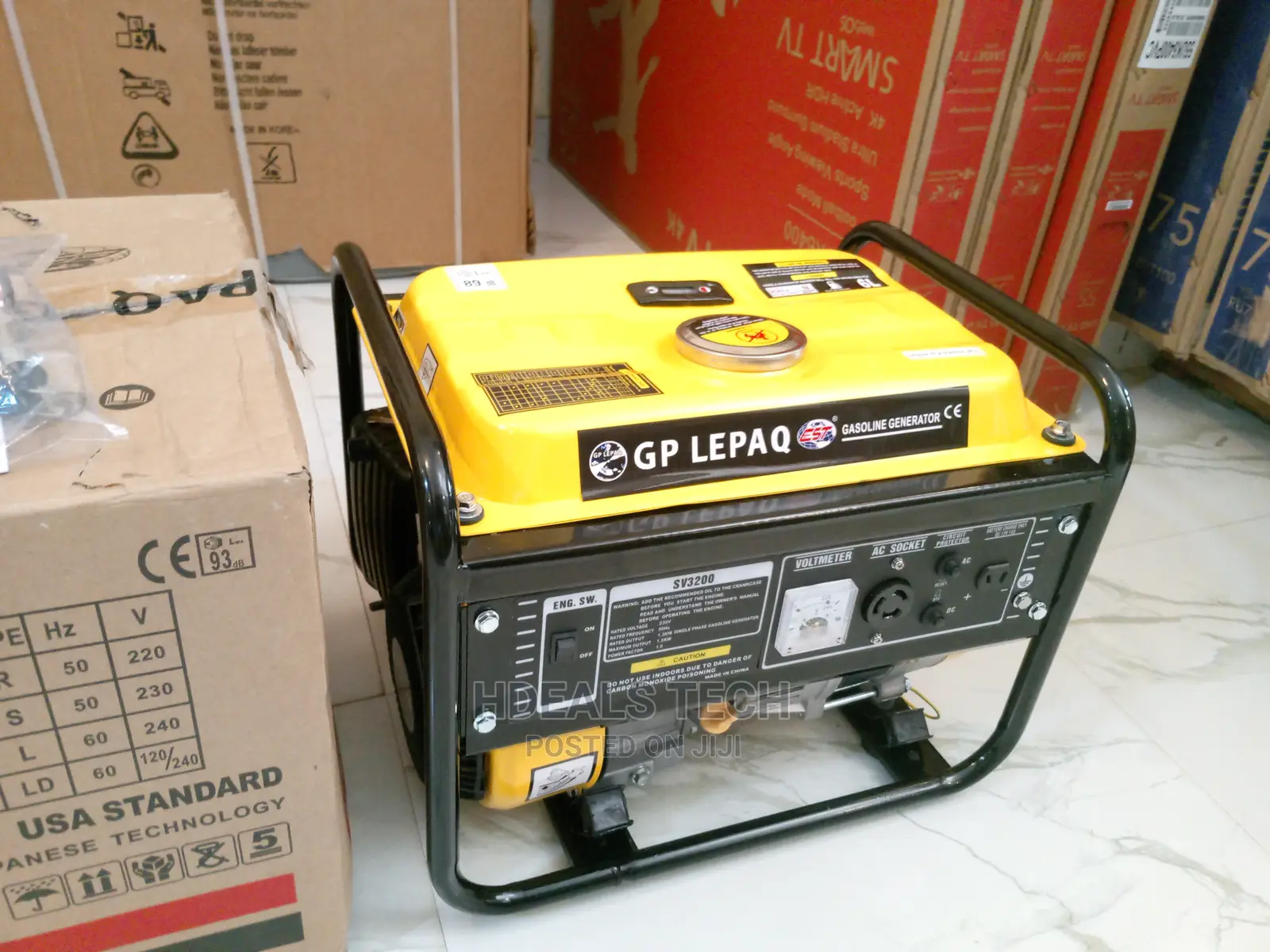 Original 1.5KVA GP Lepaq Portable Generator [SV3200].