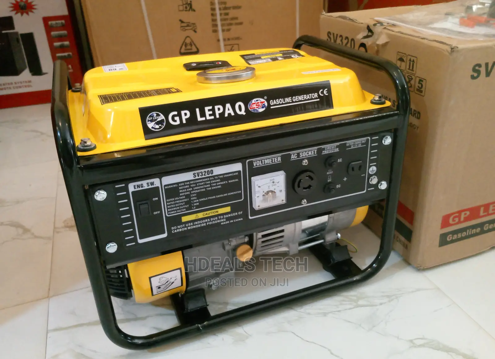 New GP Lepaq Portable Generator.