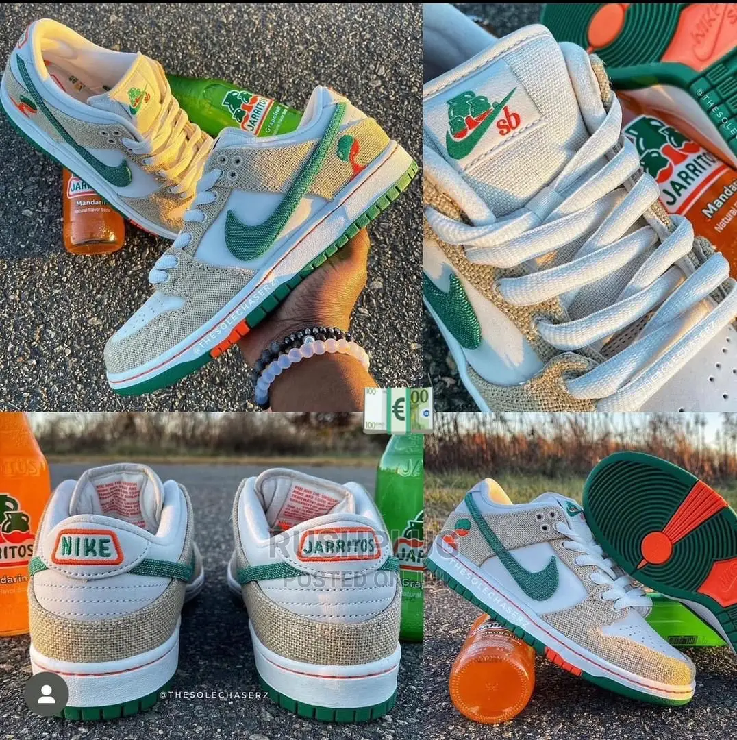 Jarritos X Nike Sb Dunk Low ’Safety Orange