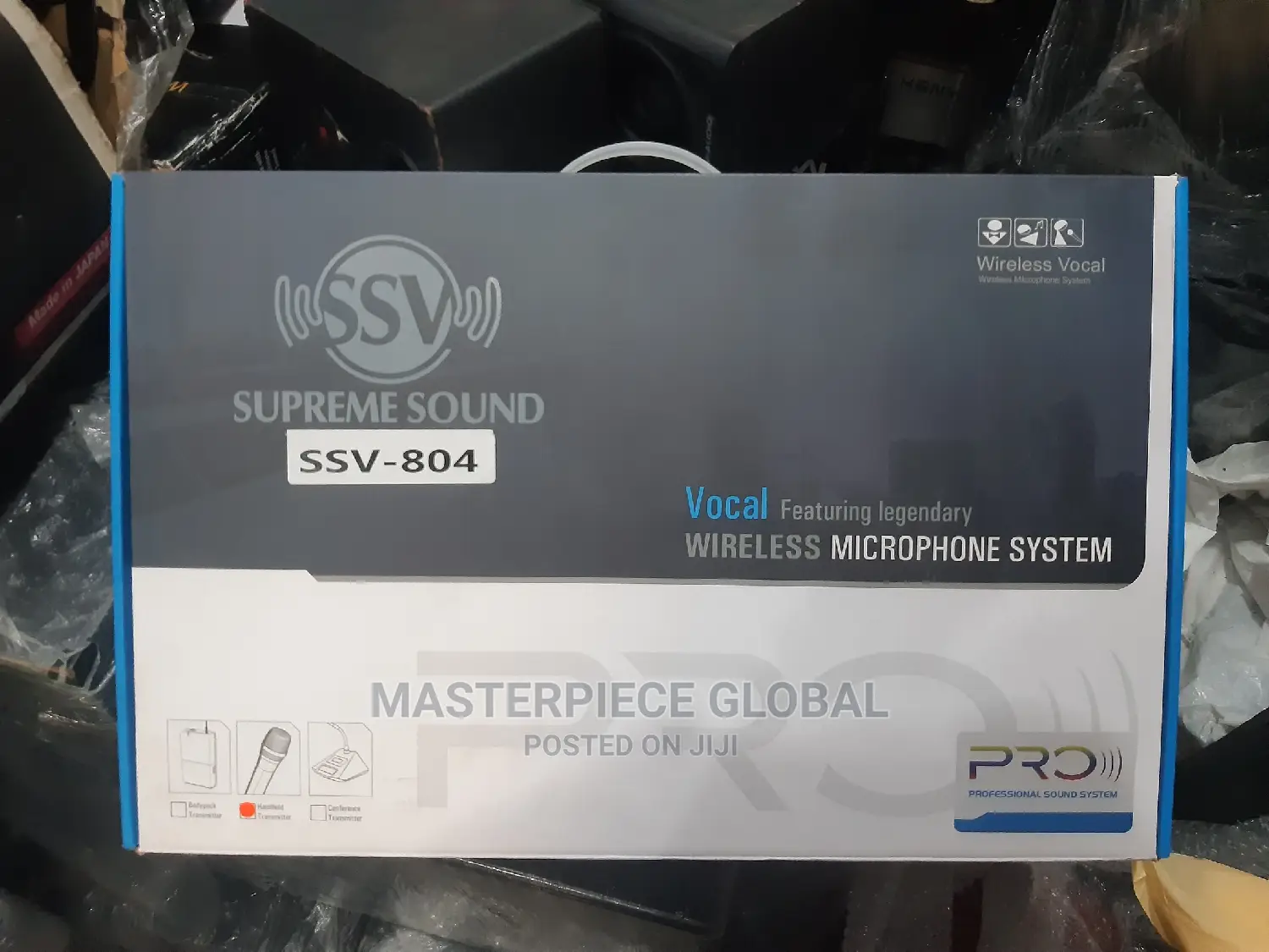 Supreme Sound Ssv-804 ( 4wireless Mic)