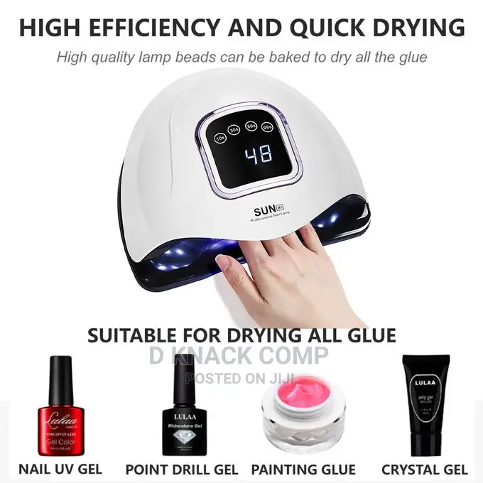 64 UV Led Lights Nail Lamp -White