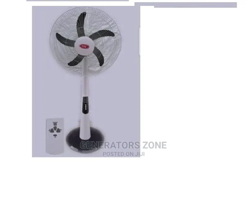 Affordable 18'' OX Fast Charging Standing Fan(Rechargeable)