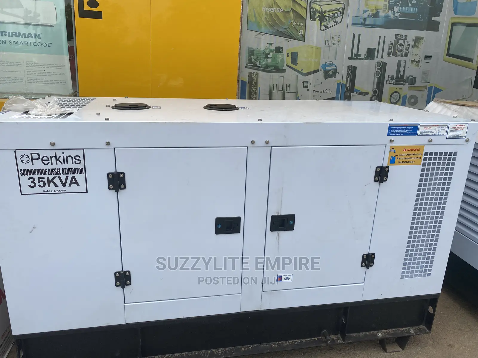 Perkins Soundproof Diesel Generator 35kva