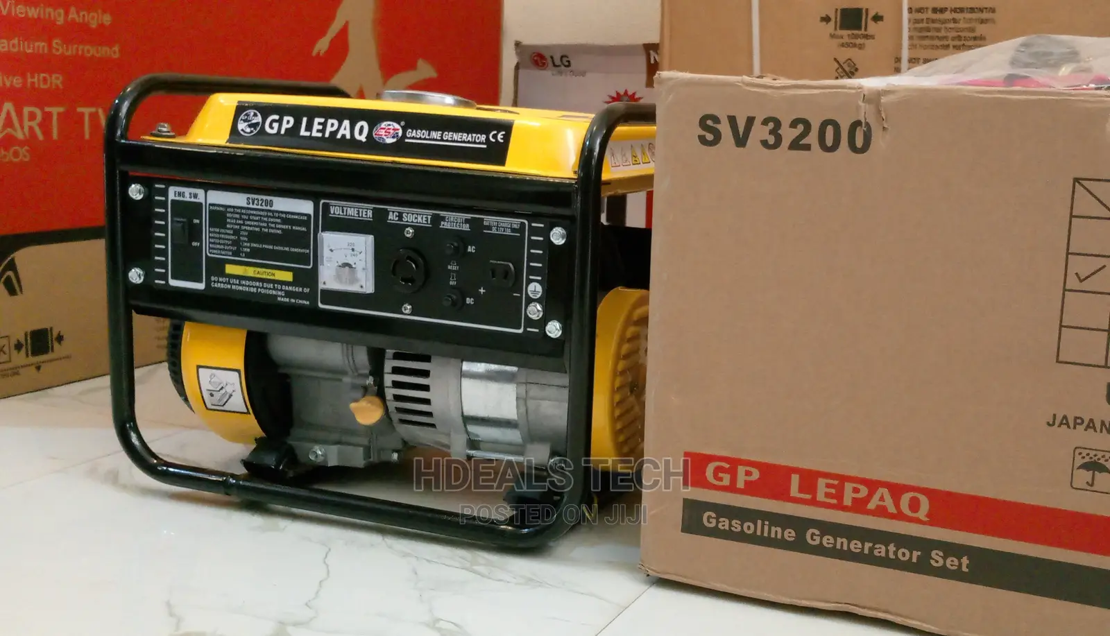 Brand New GP Lepaq 1.5KVA Portable Generator