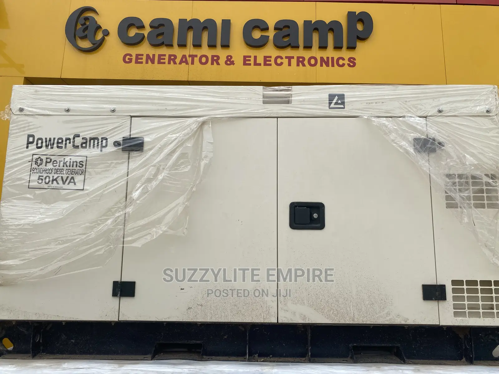 Power Camp Perkins Soundproof DIESEL Generator 50kva