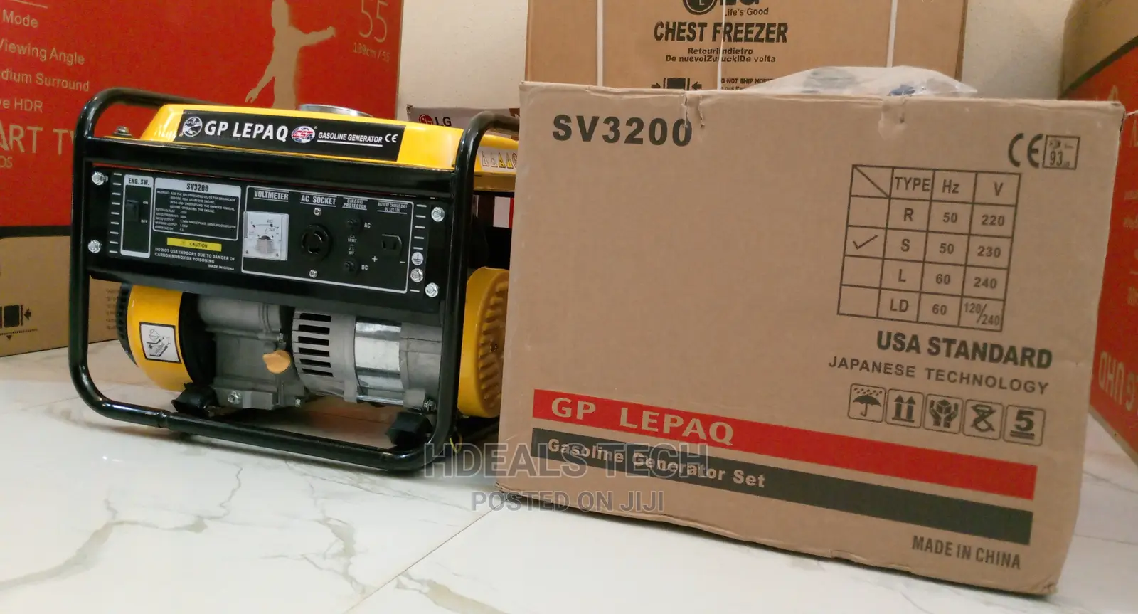 Brand New GP Lepaq 1.5KVA Portable Generator