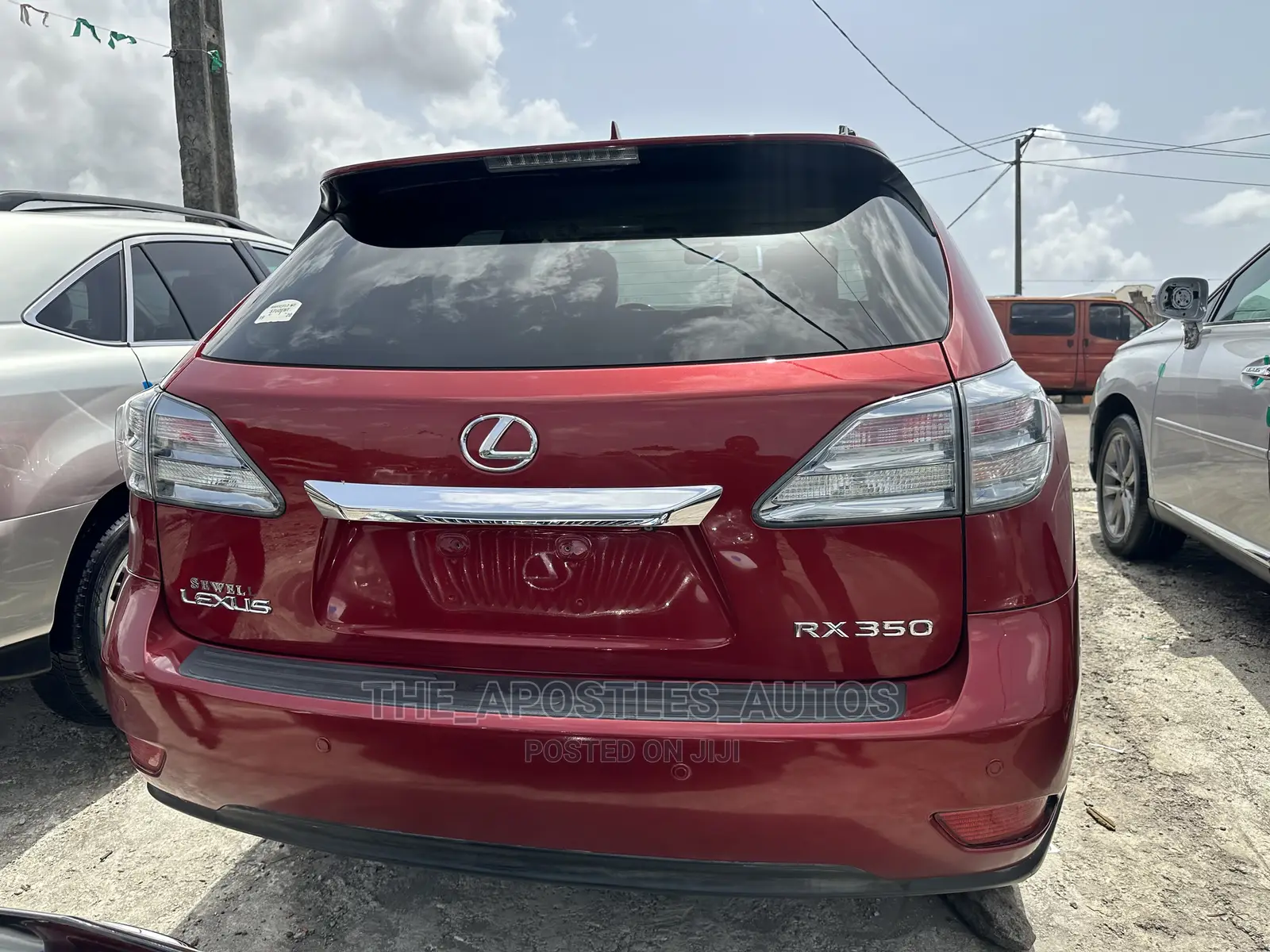 Lexus RX 350 FWD 2012 Red