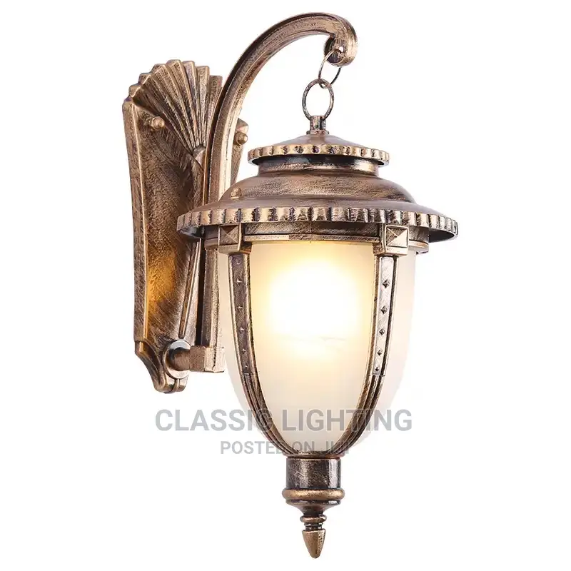 Retro Waterproof Outdoor Wall Lamp Outdoor Corridor Courtyar