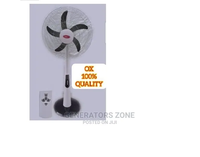 Brand New 18'' Fast Charging OX Fan Rechargeable