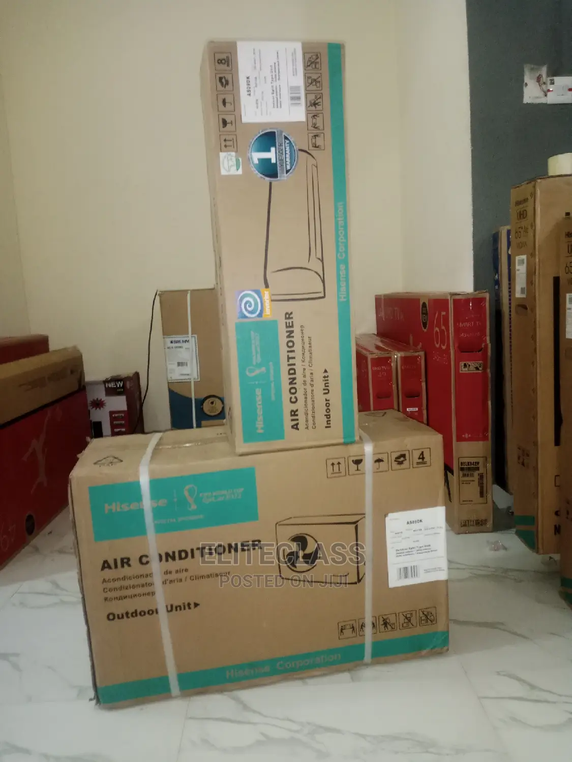 Hisense 1HP Inverter a/C With Low Voltage Starter -Brand New