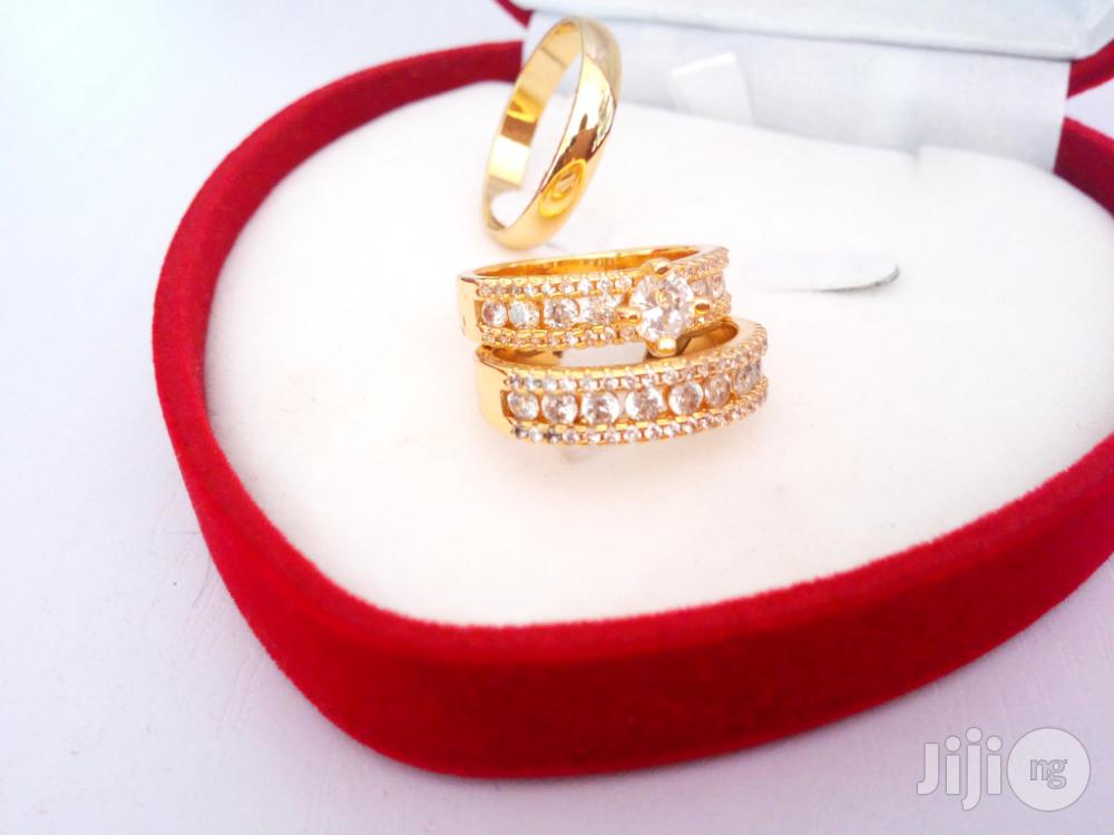 Leyla Williams Queen Wedding Engagement Set of Ring