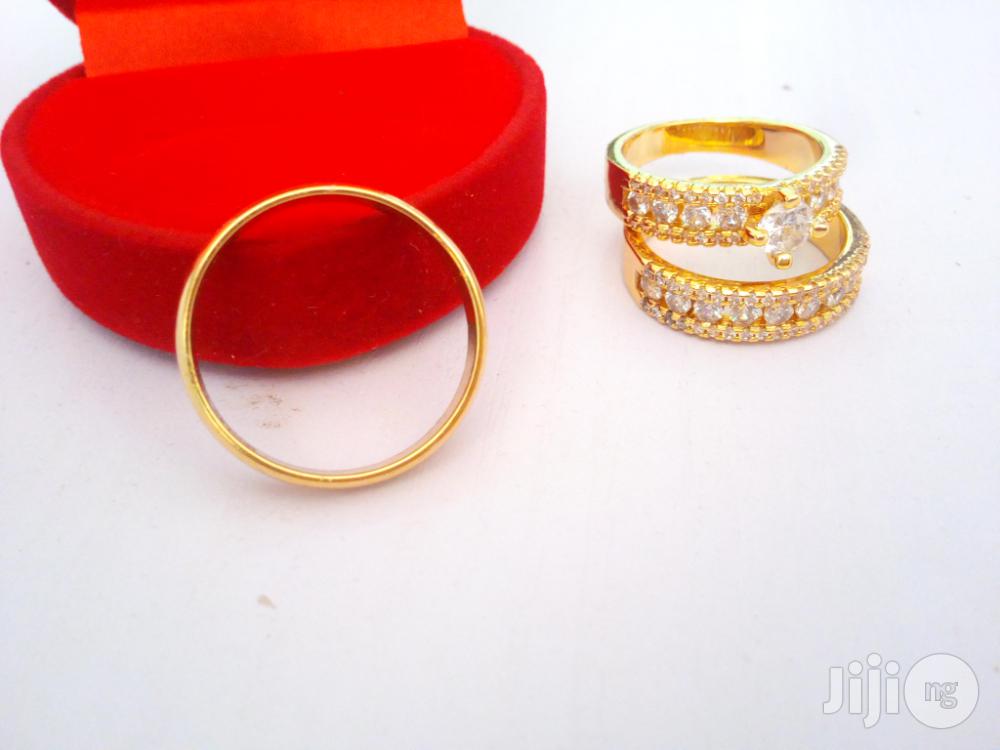 Leyla Williams Queen Wedding Engagement Set of Ring