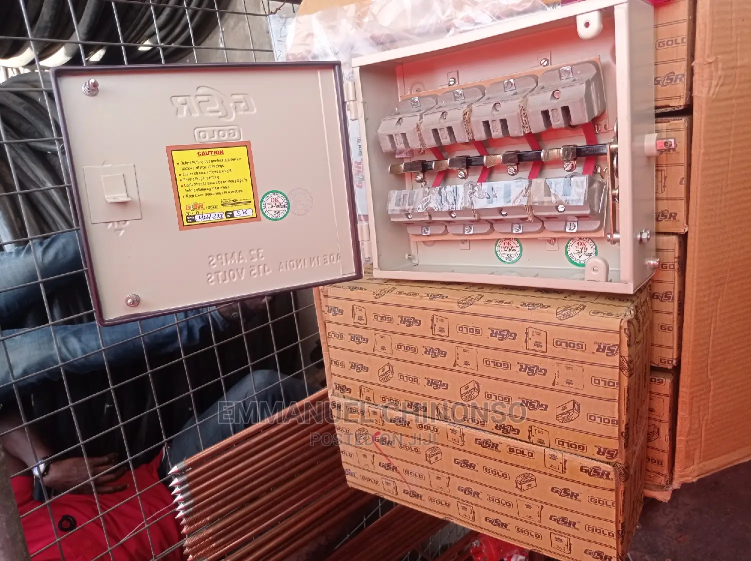 32a GRS Gold Changeover Switch