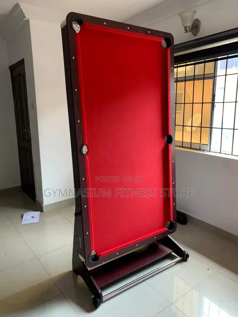 6ft Red Snooker Foldable 2gy