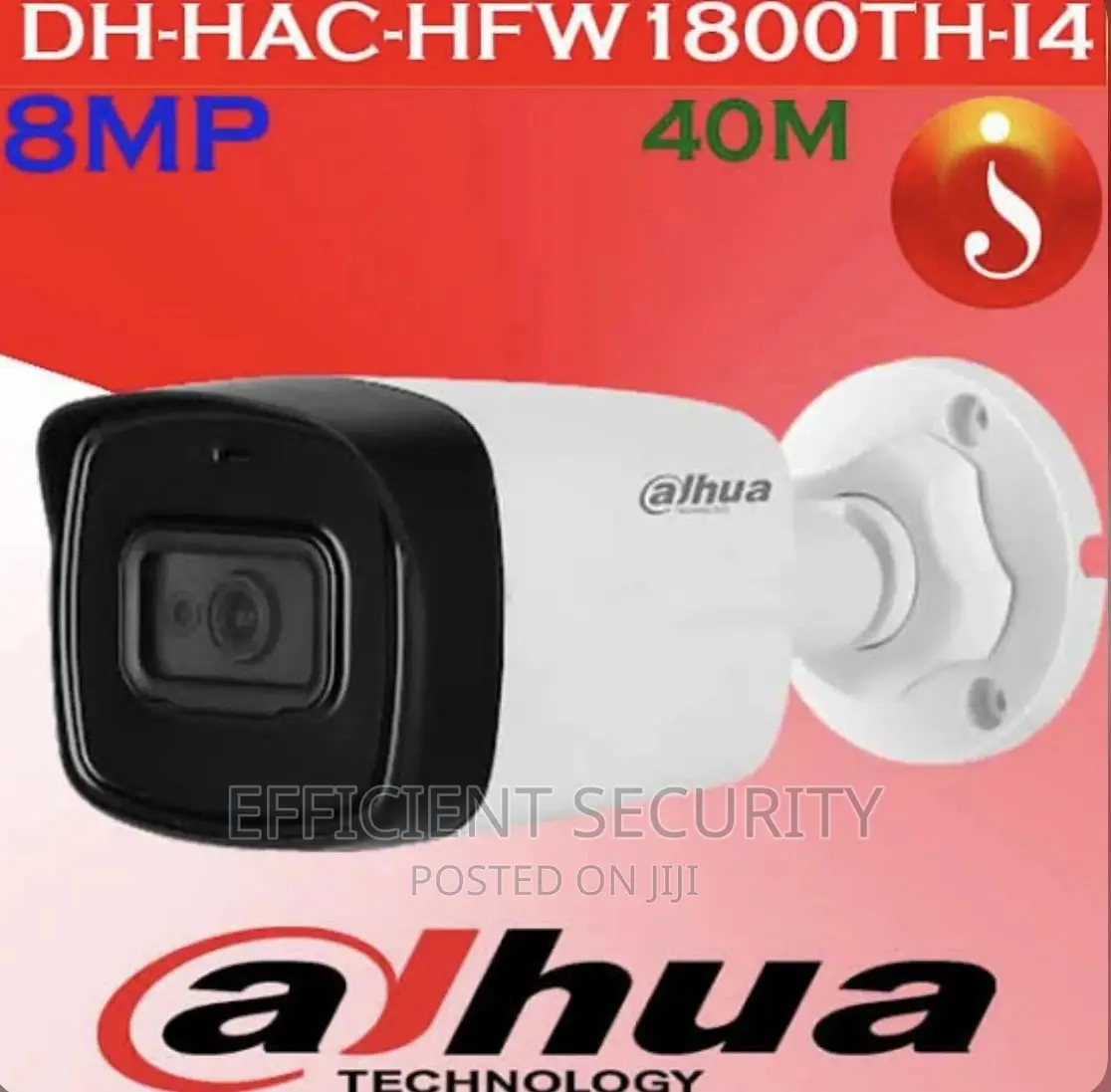 Dahua 8mp Bullet Camera Analog HAC-HFW1800TH-I4