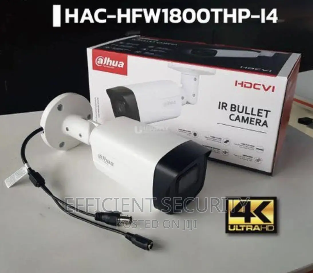Dahua 8mp Bullet Camera Analog HAC-HFW1800TH-I4