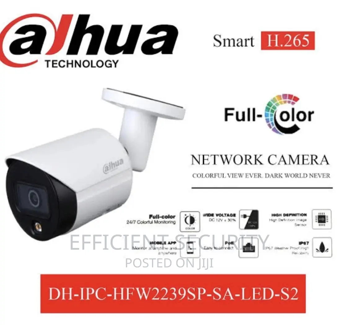 Dahua IPC-HFW2439SP-SA-LED-S2 Dahua Starlight Full Color 4MP