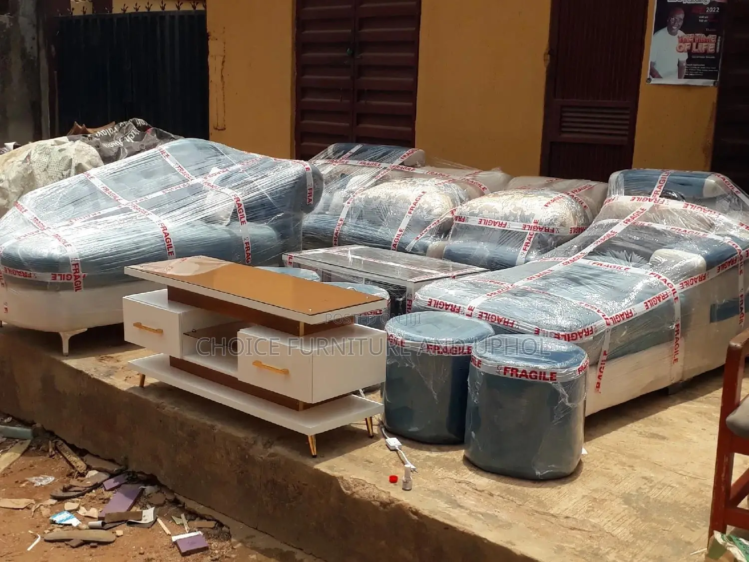 Sofa Set of Chairs Unit