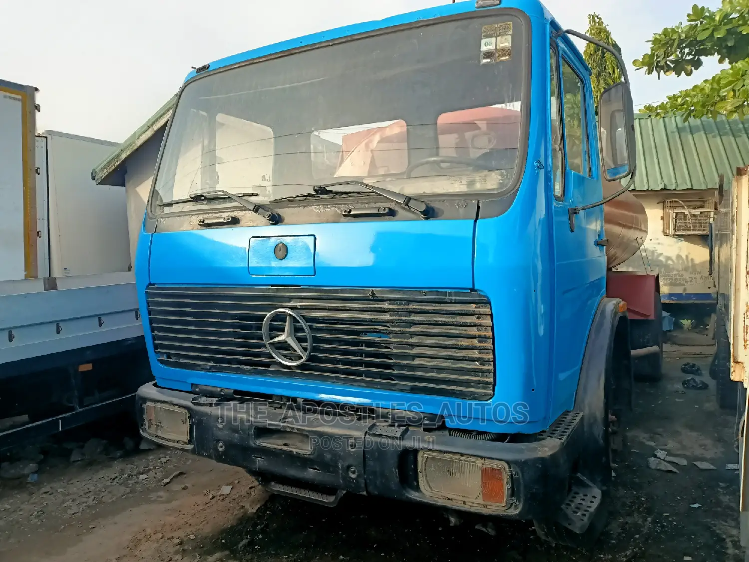 Water Tanker Flat Bed Mercedes Benz