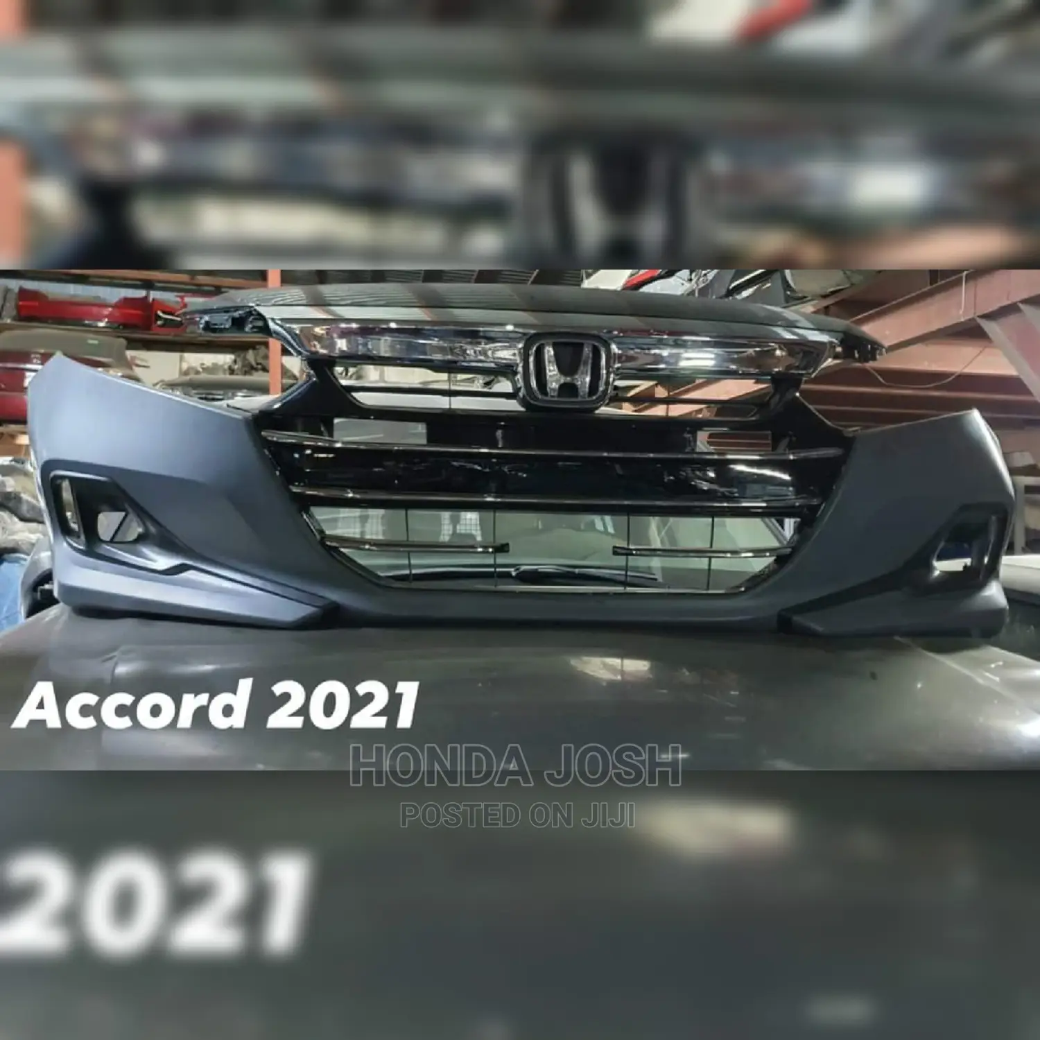 Complete Front Bumper 2021-2022 Honda Accord