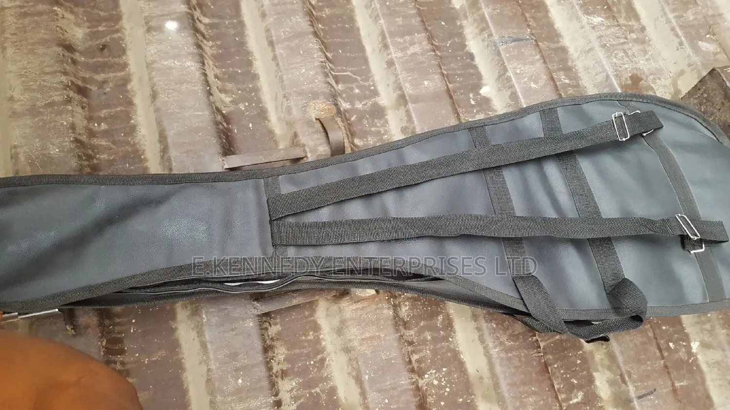 Thick Padding Waterproof Leather Adjustable Bass Guitar Bag