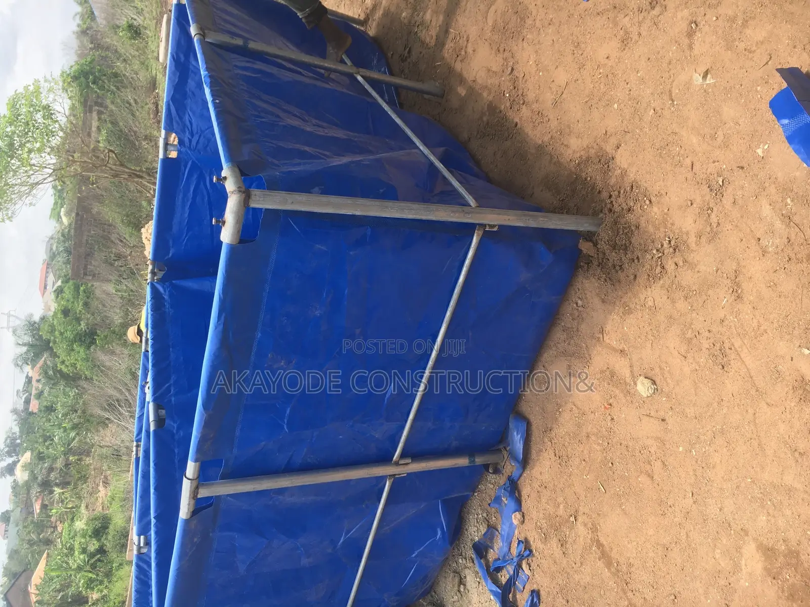 Mobile Fish Pond Tarpaulin
