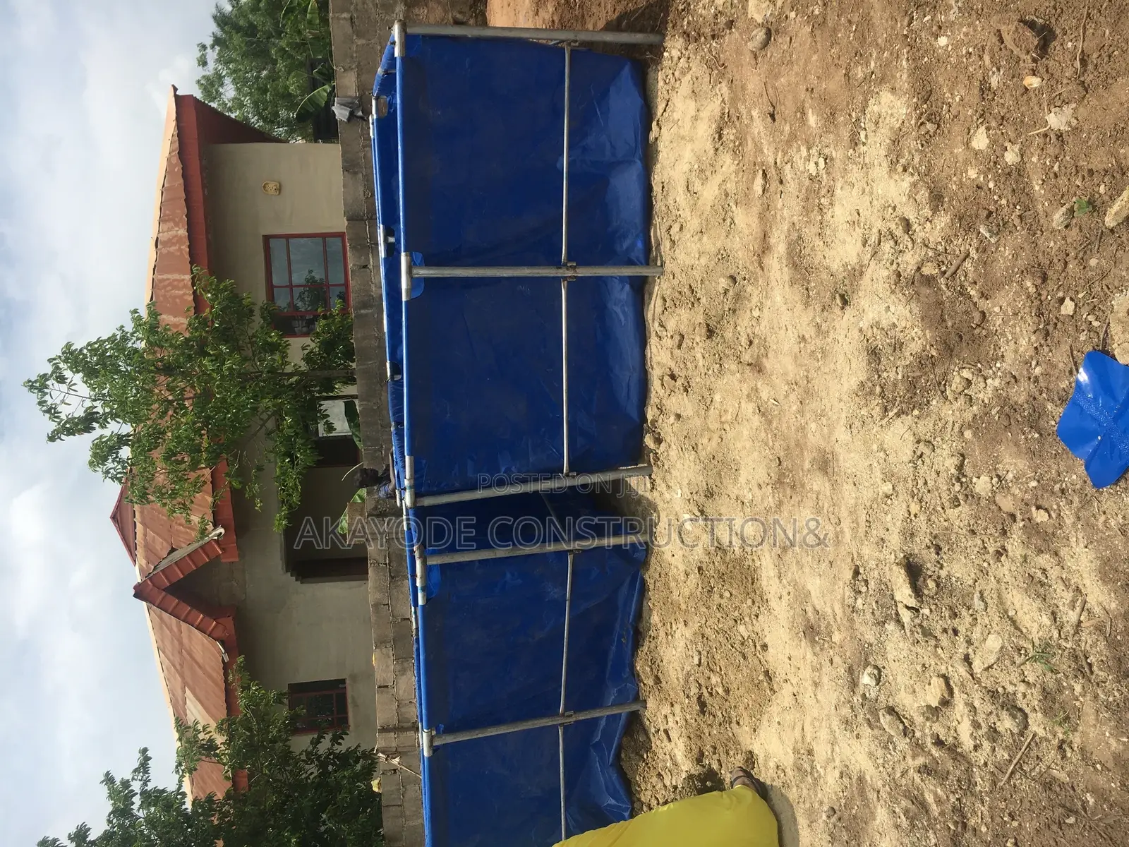Mobile Fish Pond Tarpaulin