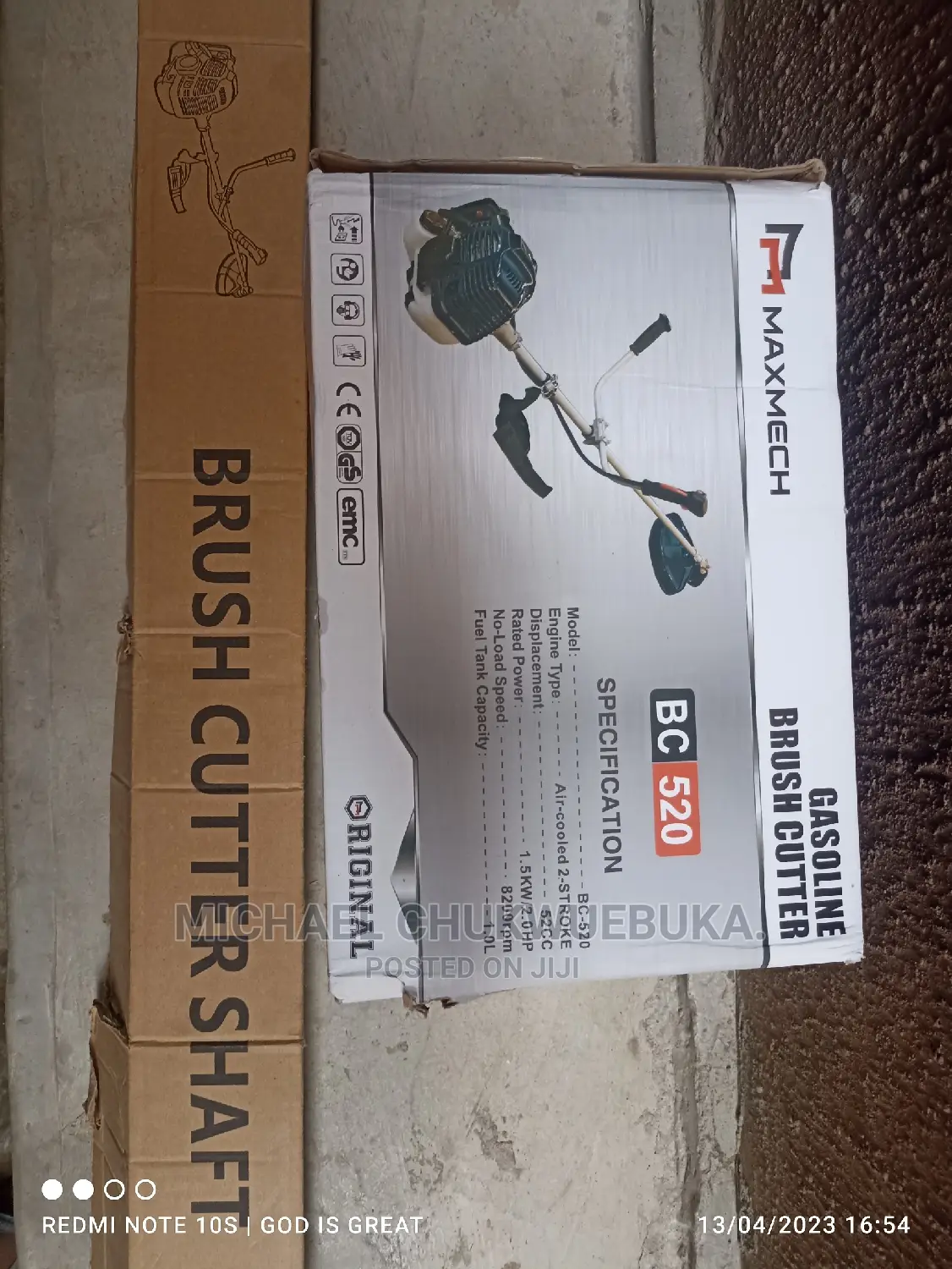 Gasoline Brush Cutter Bc-520