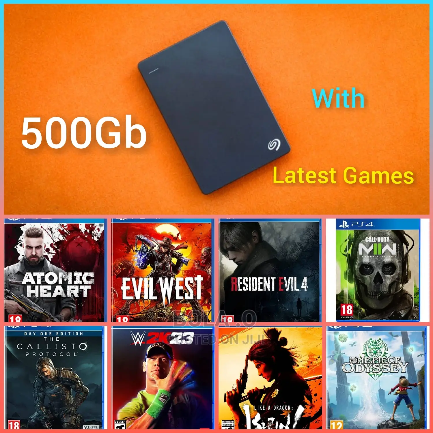 9+ Latest Released Ps4 PKG Game + Fc 26(Fifa 26 for Hack Ps4