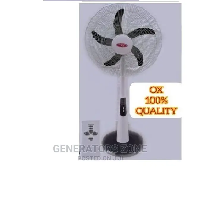 Affordable Standing 18'' OX Stranding Fan With Remote-15hour