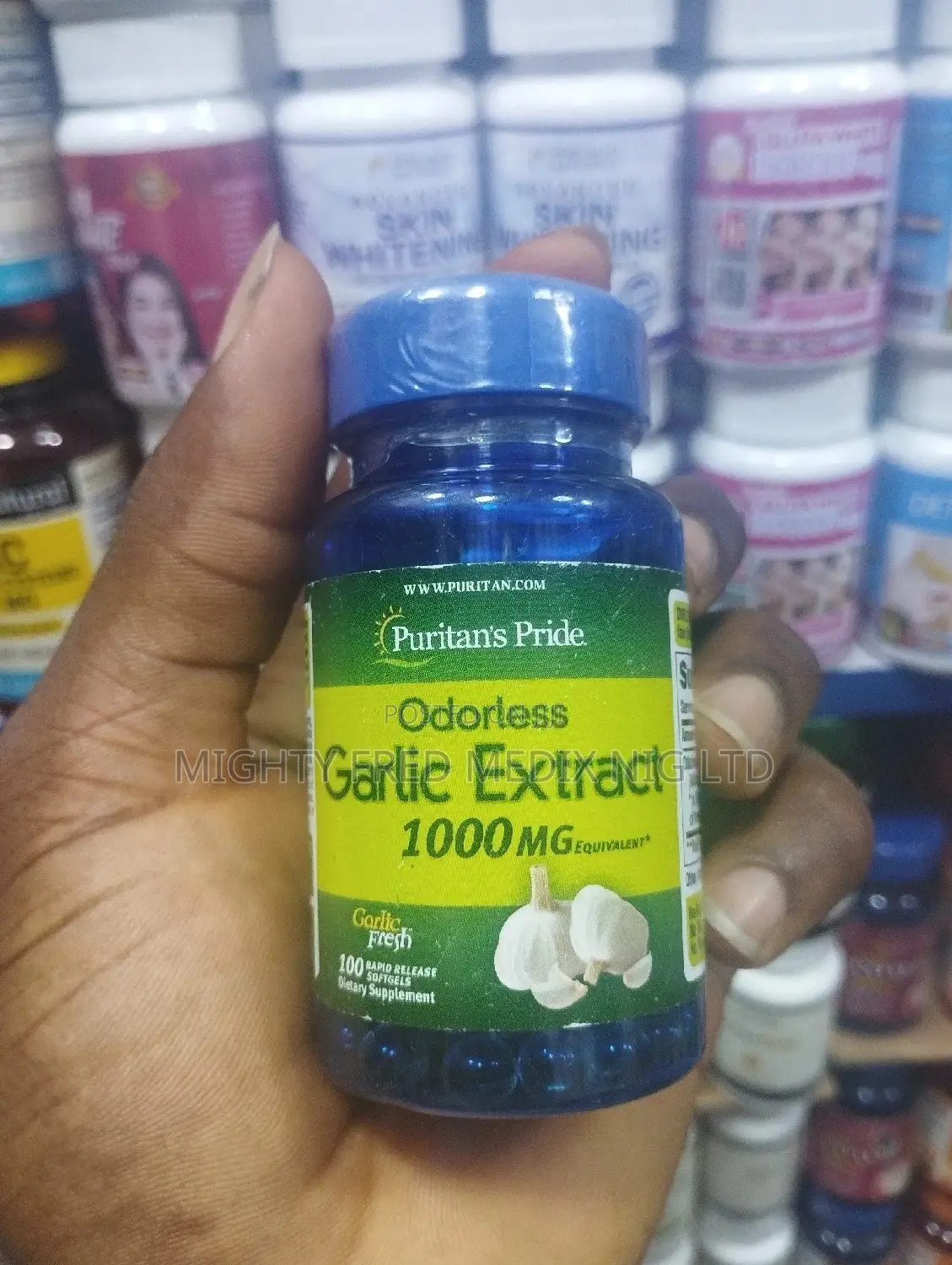 Puritans Odorless Pride Garlic Extract 1000mg