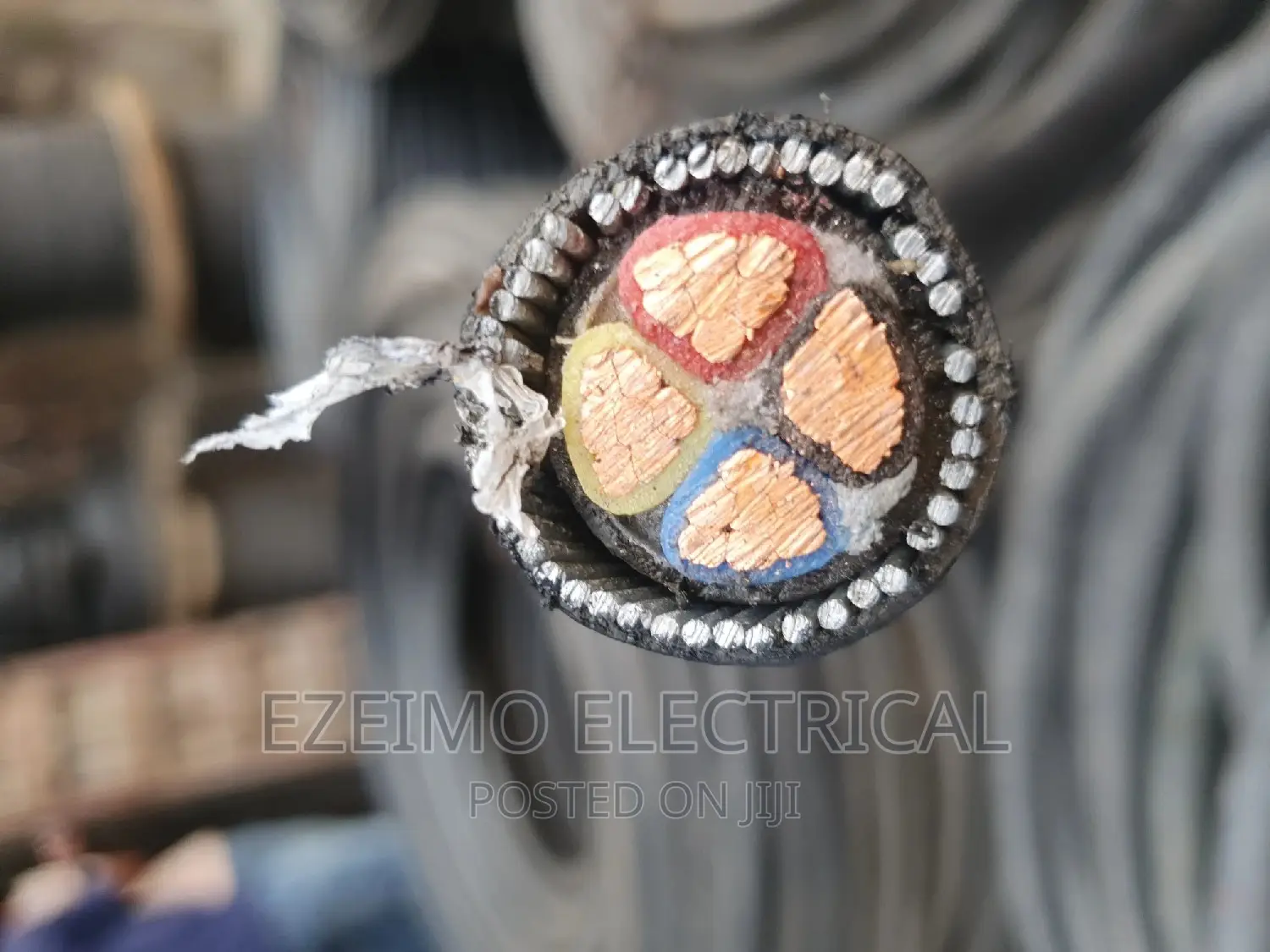 25mm 4xcore Armoured Cable