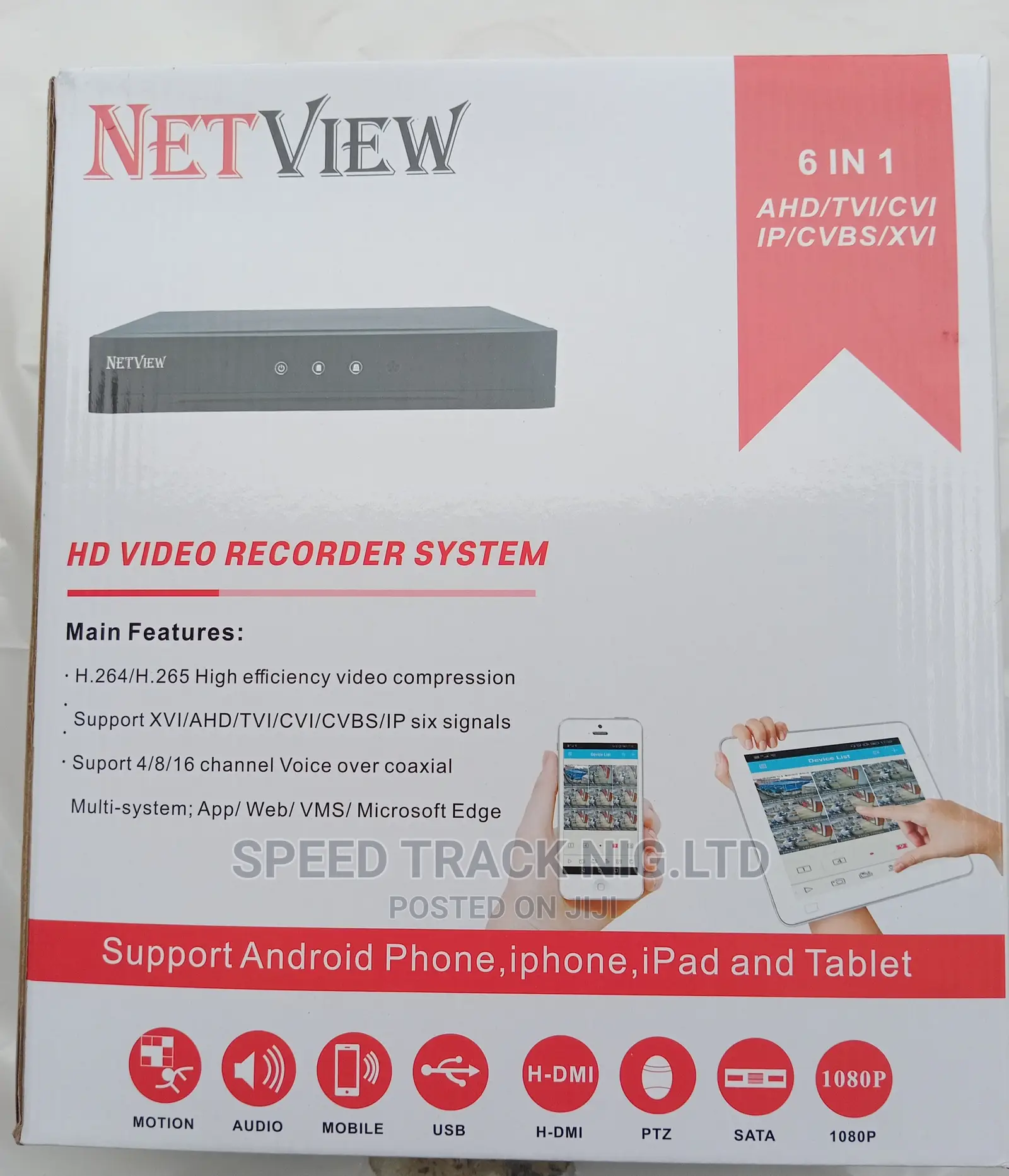 Netview 8ch 1080P DVR
