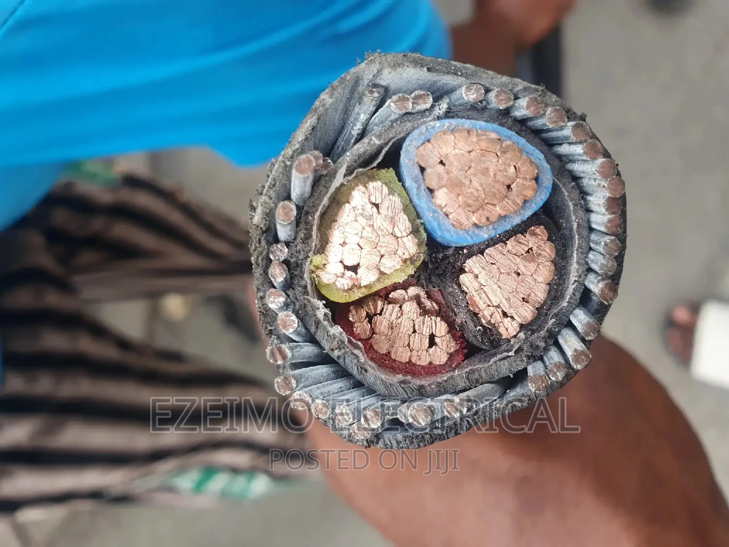95mm 4xcore Armoured Cable