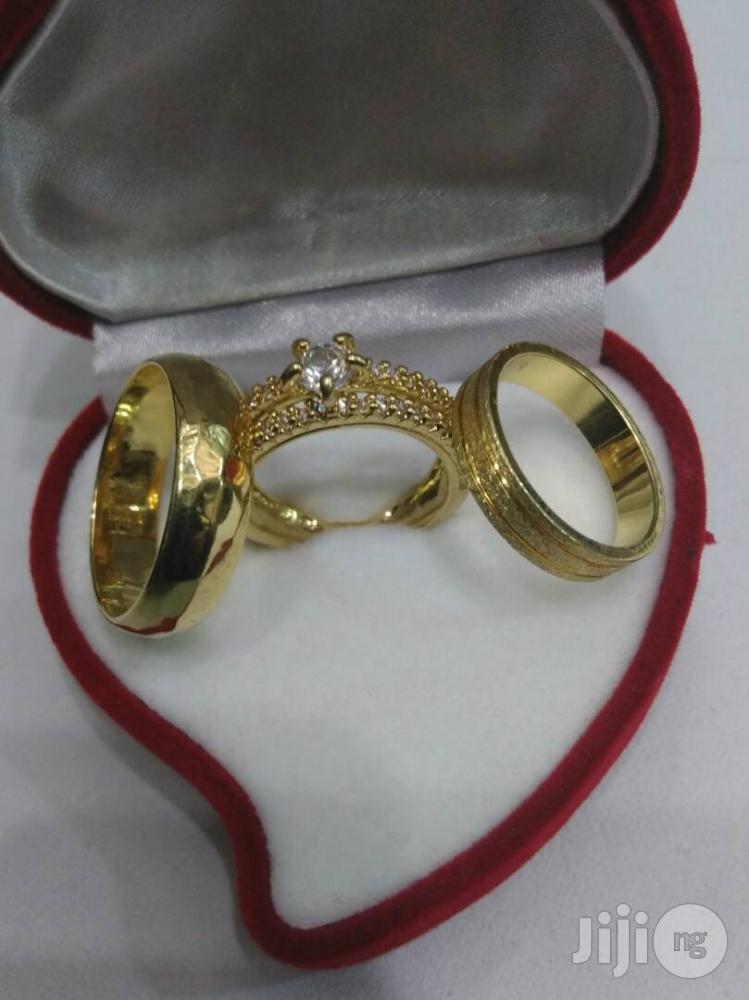 Exotic Brand New Romania Gold Engagement Wedding Ring RG2