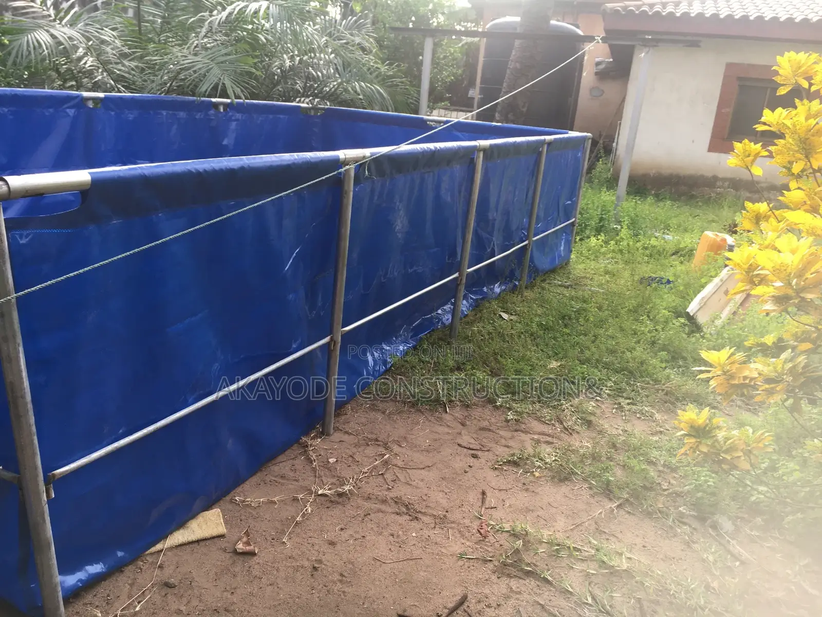 Grade a Fish Pond Tarpaulin