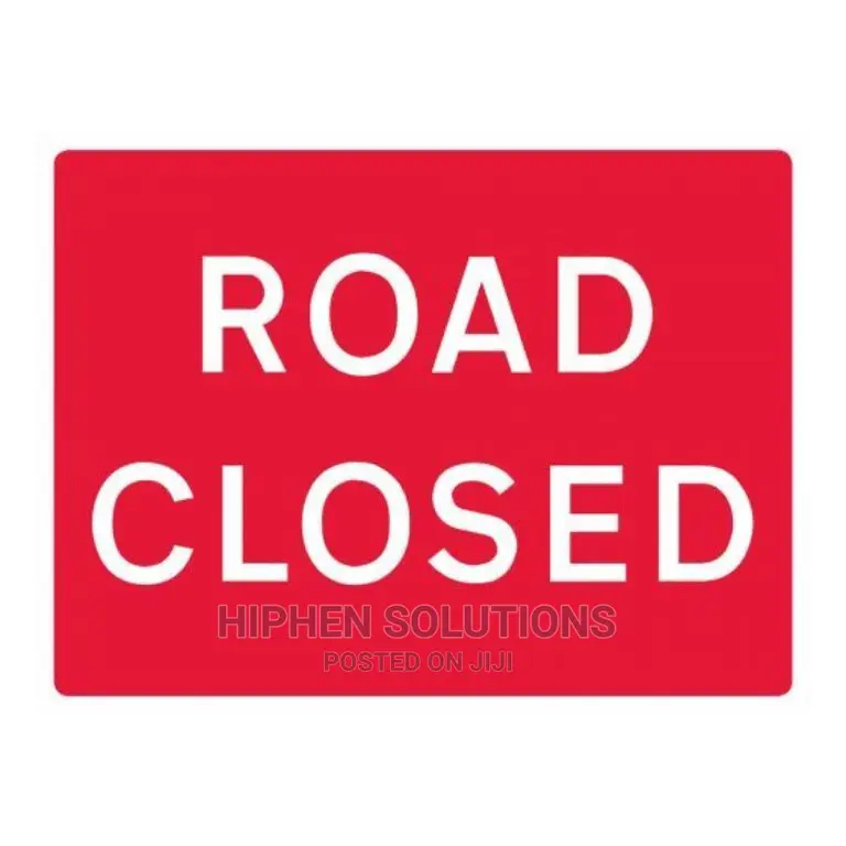 Road Traffic Sign Warning For Drivers