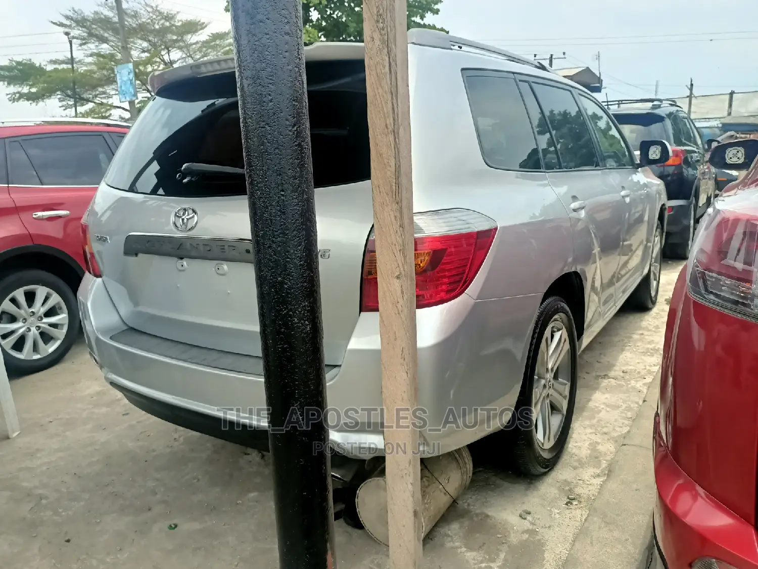 Toyota Highlander V6 2009 Silver