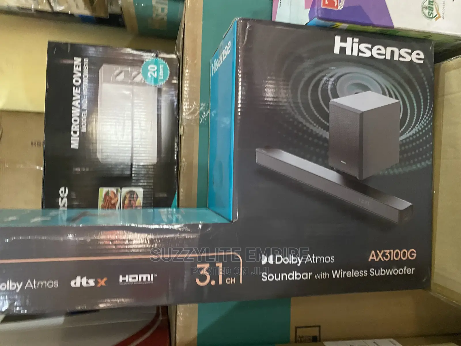 Hisense Sound Bar 280watt With Wireless Subwoofer
