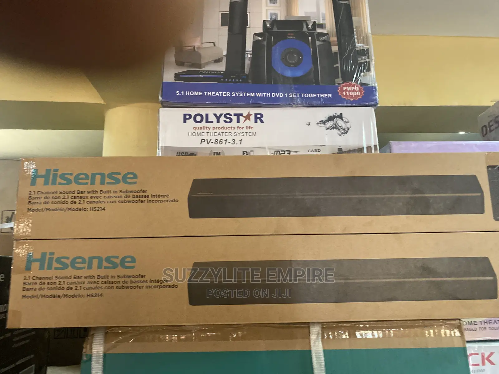 Hisense Sound Bar 80 Watt Model:Hs214